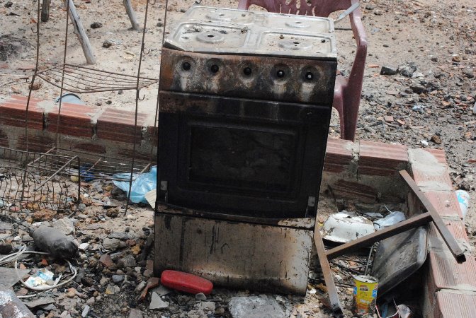 Botijão explode e quase mata família em Campo Maior - Imagem 2