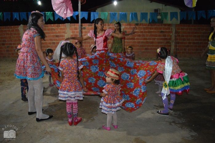 Escola municipal da zona rural realizou o V arraia  - Imagem 4