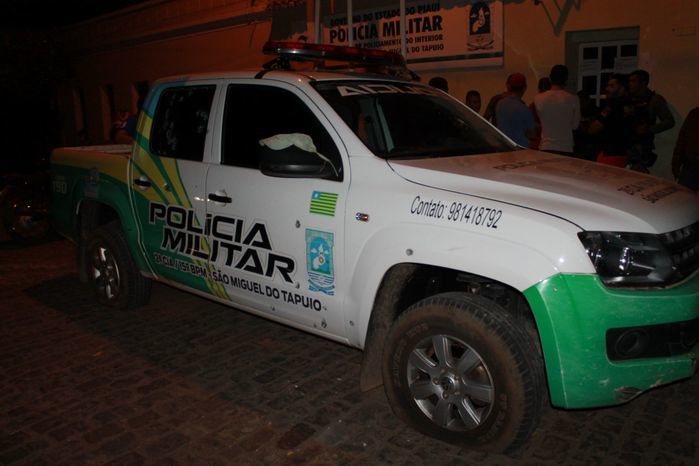 Grupo explode cofre e atira contra viatura em São Miguel do Tapuio - Imagem 1