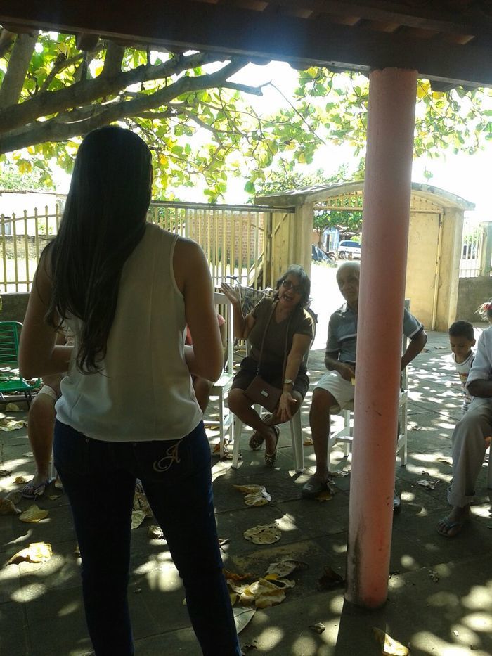 Palestra sobre hipertensão e diabetes com usuários. - Imagem 11