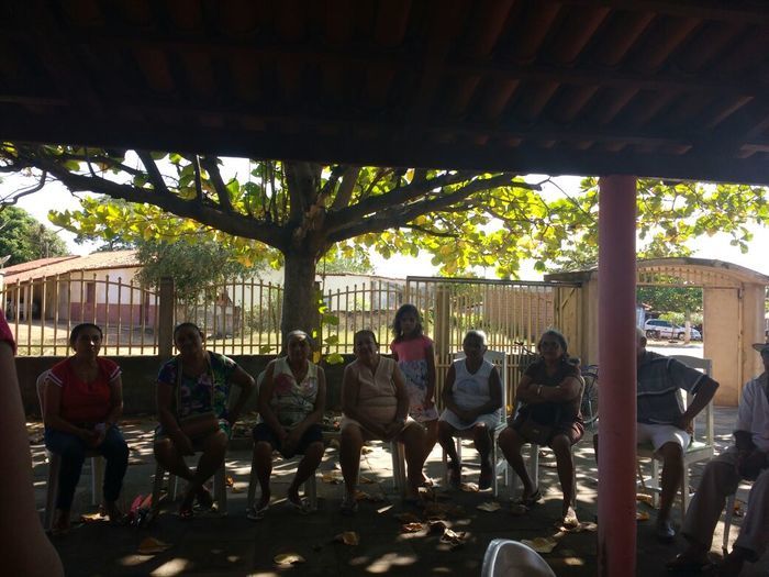 Palestra sobre hipertensão e diabetes com usuários. - Imagem 2