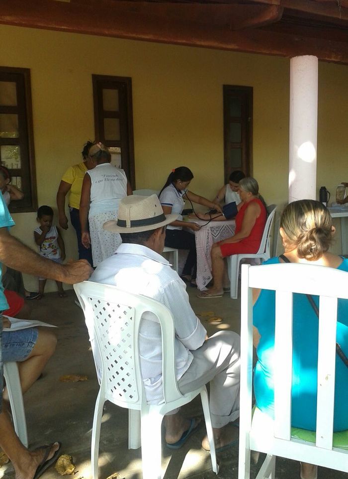 Palestra sobre hipertensão e diabetes com usuários. - Imagem 12