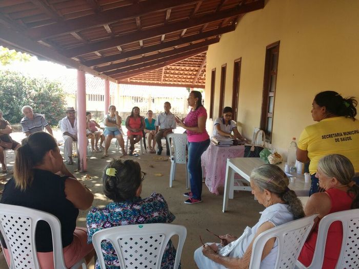 Palestra sobre hipertensão e diabetes com usuários. - Imagem 7