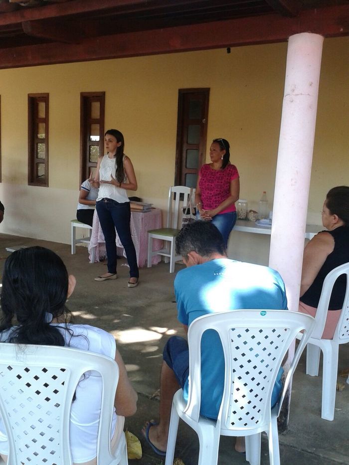 Palestra sobre hipertensão e diabetes com usuários. - Imagem 13