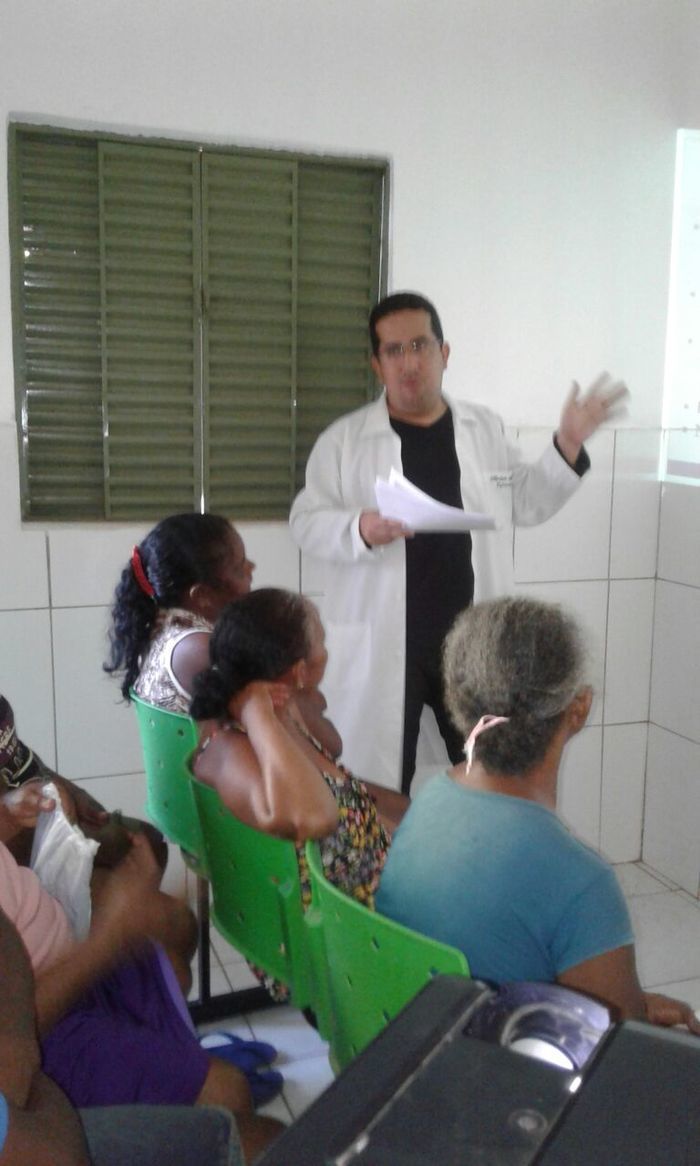 Palestra sobre hipertensão e diabetes com usuários. - Imagem 19