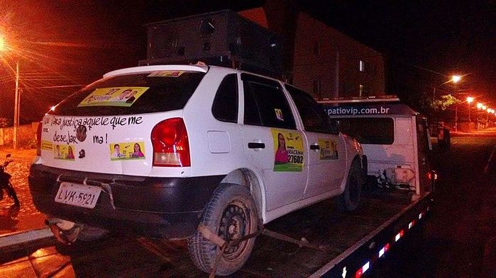Carro de candidato é apreendido e motorista embriagado é preso - Imagem 2