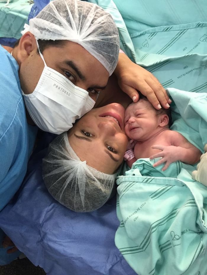 Nasceu a princesinha Júlia filha do casal Muniz e Thatila! - Imagem 2