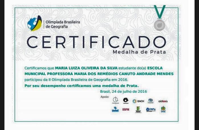 Alunos da rede municipal de ensino se destacam na OBG - Imagem 4