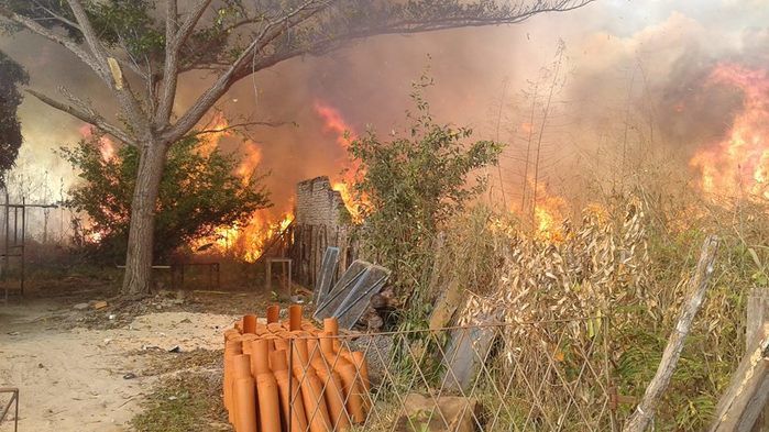 Grupo de voluntários contêm incêndio de grande proporção em Barras - Imagem 6
