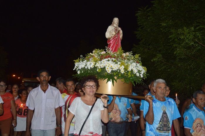 Procissão de abertura dos festejos Sagrado Coração de Jesus  - Imagem 16