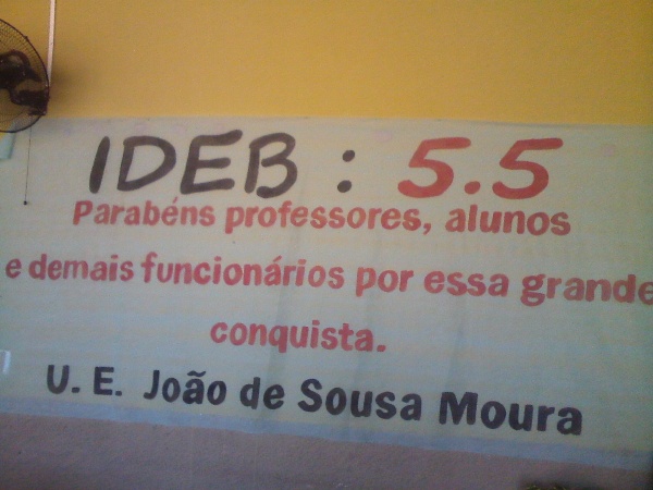 Escola João de Sousa Moura tem nota 5.5 no IDEB - Imagem 1