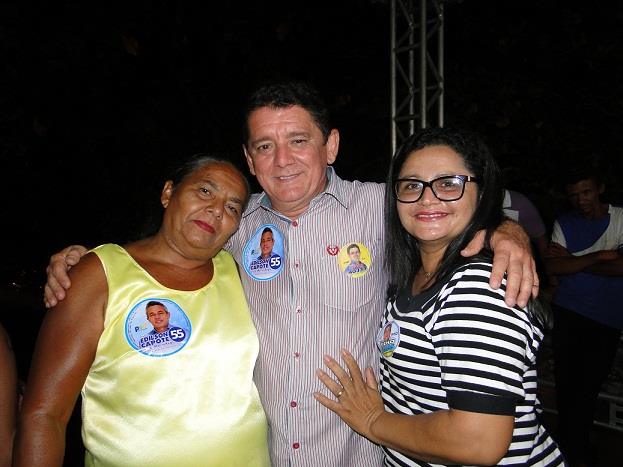 Capote e Manin realizaram grande comício no Bairro de Fátima  - Imagem 7