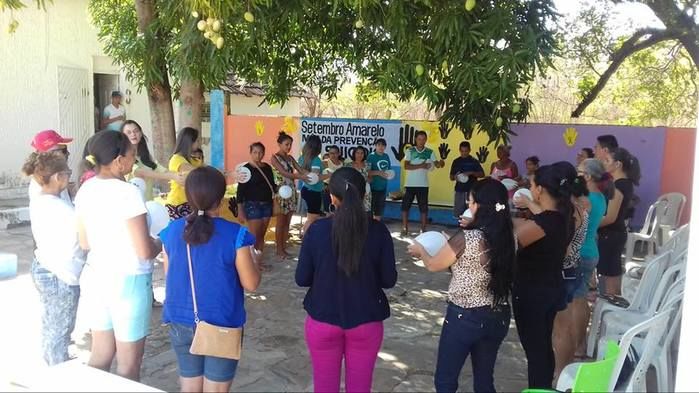 Equipe do Caps renascer realizam palestra preventiva. - Imagem 17