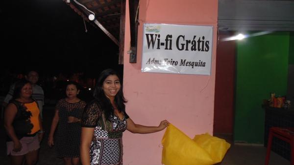 Prefeito Tairo Inaugura rede de internet grátis para a população  - Imagem 7