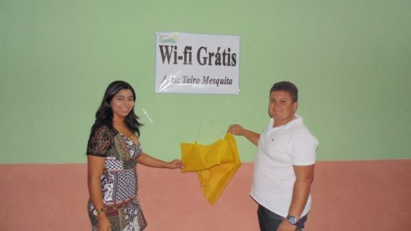 Prefeito Tairo Inaugura rede de internet grátis para a população  - Imagem 2