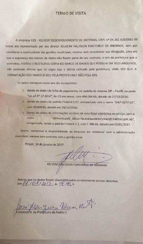 KDS envia cópia de arquivos e diz não saber de formatação - Imagem 1