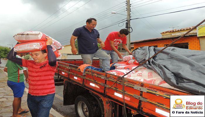 Chega em Pedro II as sementes de milho e feijão  - Imagem 1