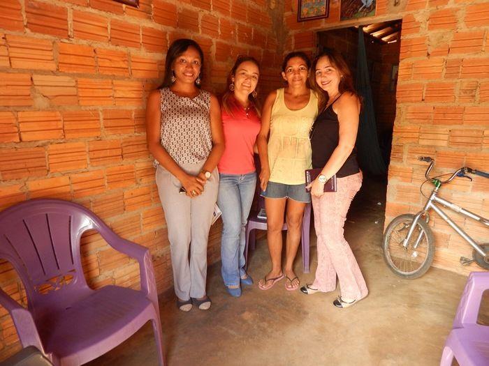 Equipe SEMTAS e CRAS visita famílias. - Imagem 3