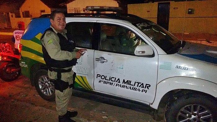 Cabo Alessandro Silva atendeu a ocorrência.  (Crédito: Kairo Amaral)