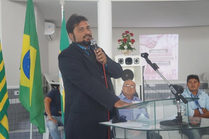 o advogado da Câmara de Buriti dos Lopes, Dr. Tony Farias