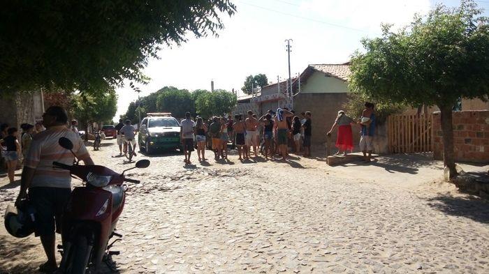 Local onde aconteceu o crime (Crédito: Cleydyomar Sousa)