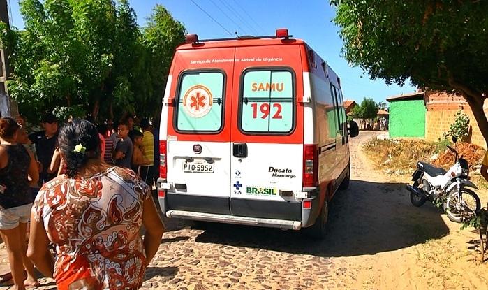 SAMU ainda foi acionado para o local.  (Crédito: Kairo Amaral)