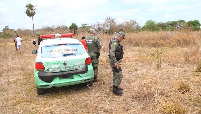 A Polícia Militar colheu informações no local.  (Crédito: Kairo Amaral)