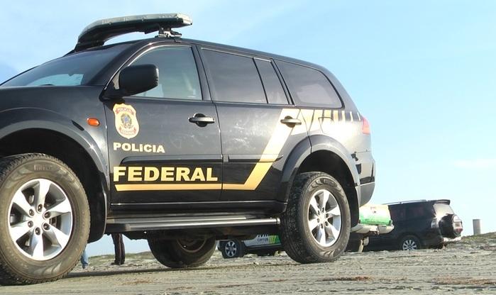 A Polícia Federal esteve no local.  (Crédito: Kairo Amaral)