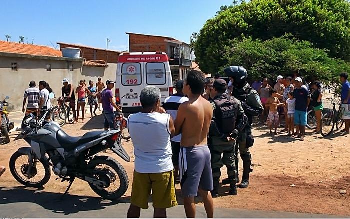 Local do crime.  (Crédito: Kairo Amaral)