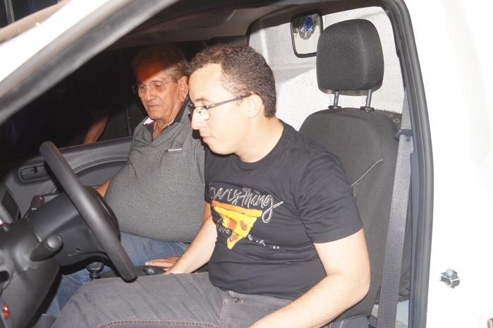 Prefeito Júnior Percy e vice - Jarbas Fortes (Crédito: Ascom PMBL)