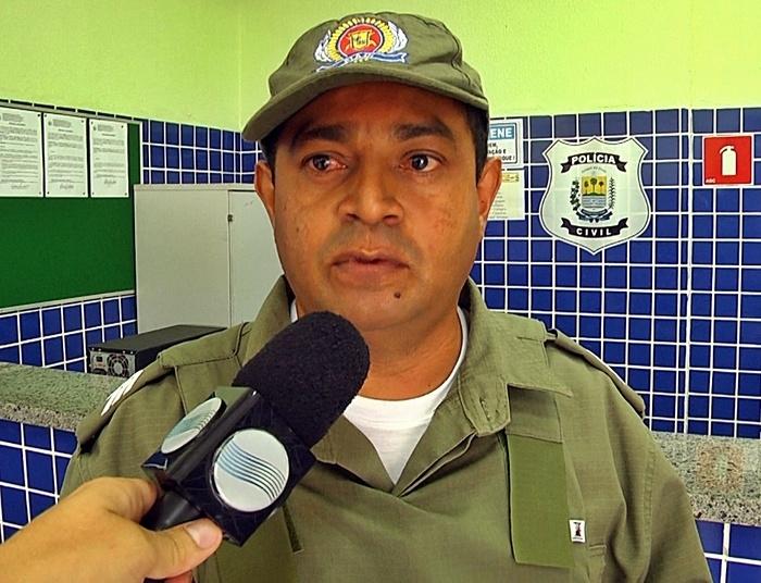 Sargento Farlon Machado de volta às ruas.  (Crédito: Kairo Amaral)