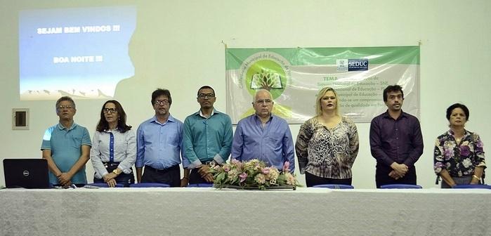 Conferência Municipal de Educação sem a presença de Altair. (Crédito: SUPCOM)