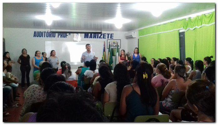 Reunião com as mães dos filhos matriculados na Creche - Imagem 2