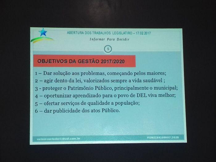 Prefeito Valmir Barbosa abre trabalhos na Câmara Municipal - Imagem 30