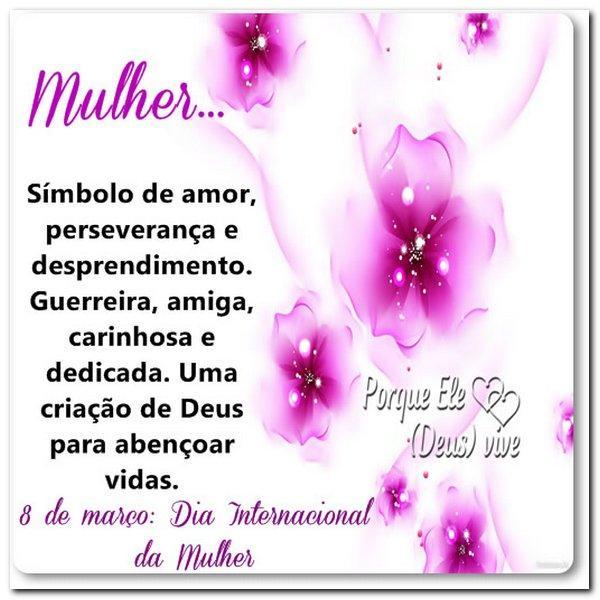 Feliz dia Internacional da Mulher-08 de março - Imagem 1