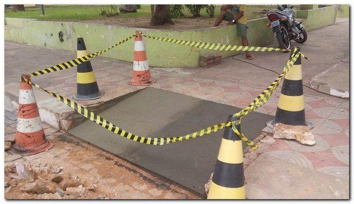 Praça Monsenhor está sendo reformada - Imagem 11