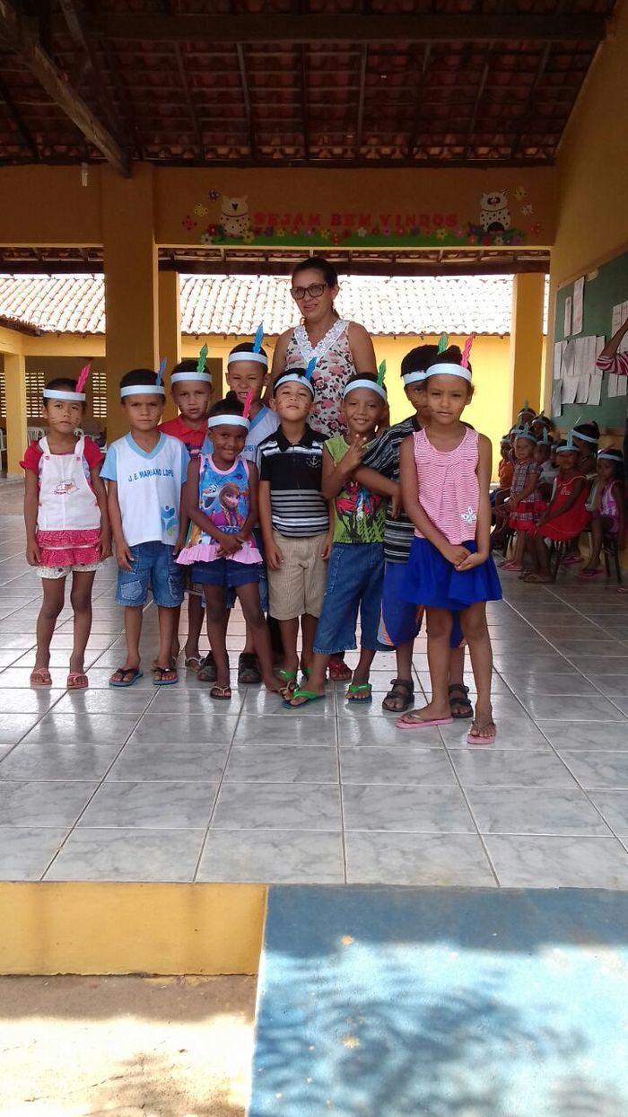 Dia do índio é comemorado na escola Municipal Mariano Lopes - Imagem 6
