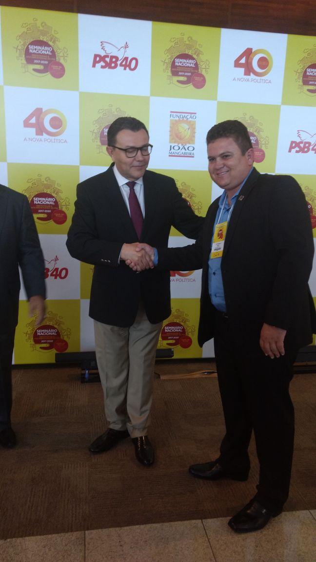 Prefeito Tairo Mesquita participa de seminário do PSB em Brasília - Imagem 9