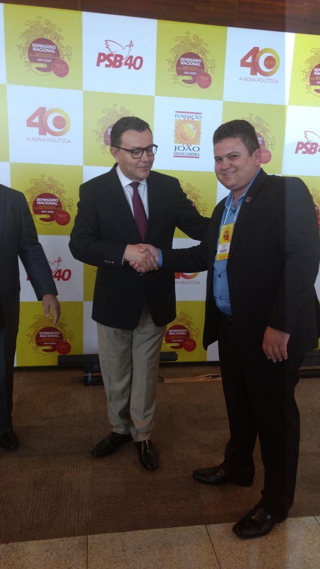 Prefeito Tairo Mesquita participa de seminário do PSB em Brasília - Imagem 8