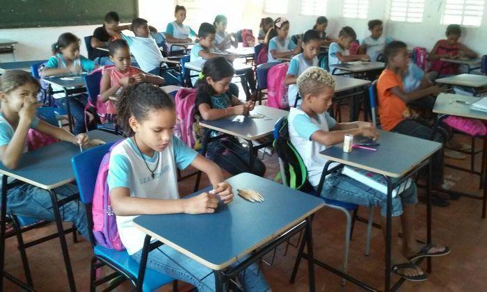 Alunos do 5º ano Participam de aula prática sobre figuras Geométric - Imagem 11