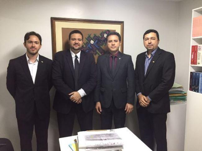 Membros da diretoria da Subseção de Campo Maior visitam TJ-PI - Imagem 1