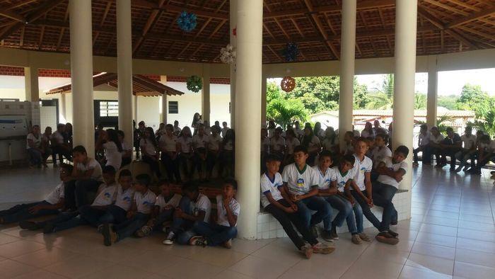 Acadêmicos de Biomedicina Visitam a Escola Santa Catarina - Imagem 18
