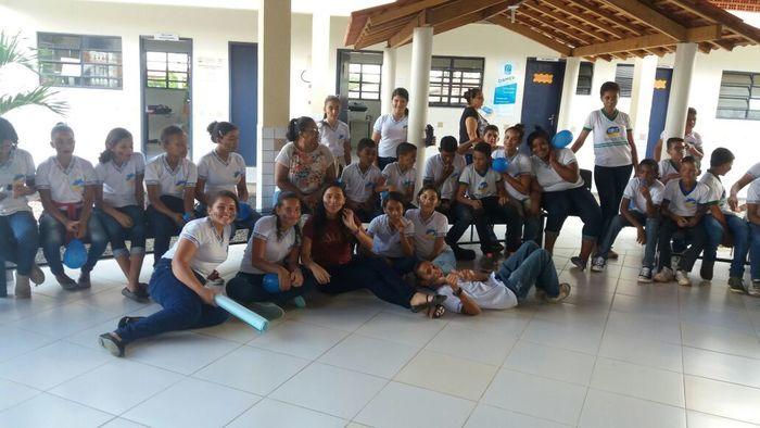 Acadêmicos de Biomedicina Visitam a Escola Santa Catarina - Imagem 15