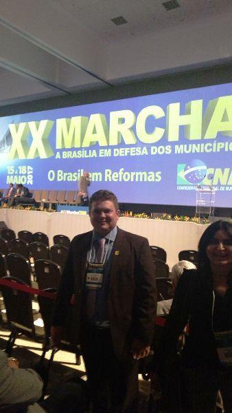 Tairo Mesquita participa da XX marcha dos prefeitos em Brasília  - Imagem 4