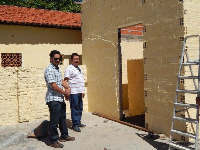 Engenheiro Lucas e Evandro Mendes secretário de Infraestrutura 