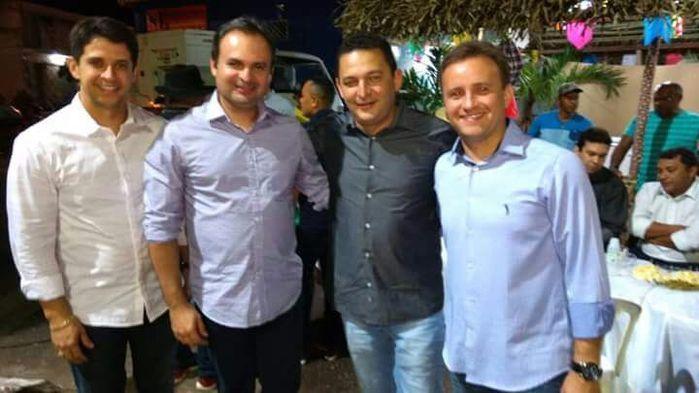 Taty Girl e Léo Cachorrão animaram a festa de 80 anos de São Pedro do Piauí (Crédito: Adriano Sousa)