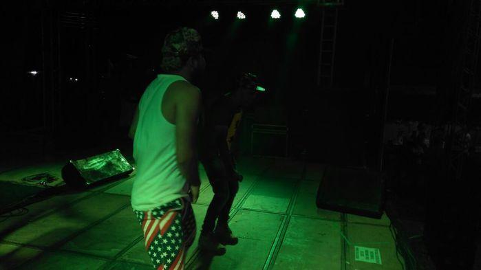 A noite dessa sexta- feira(23) (Crédito: Adriano sousa)