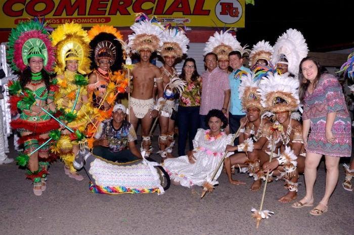 Abertura dos festejos de Água Branca