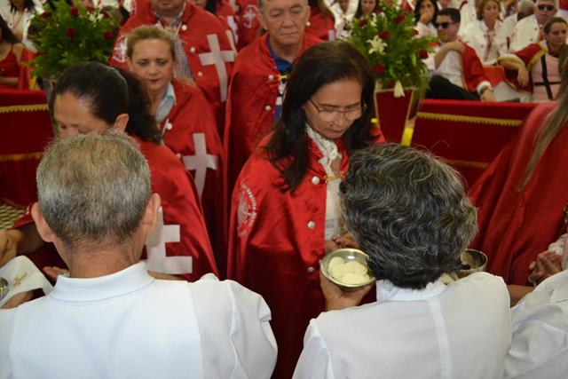 Vice-prefeita Lucia Lacerda partida da festa do Divino em Valença  - Imagem 1