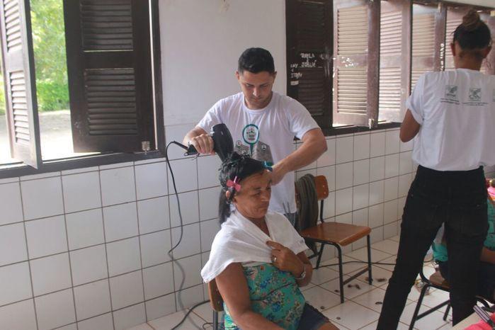 Um salão de beleza será montado no local 